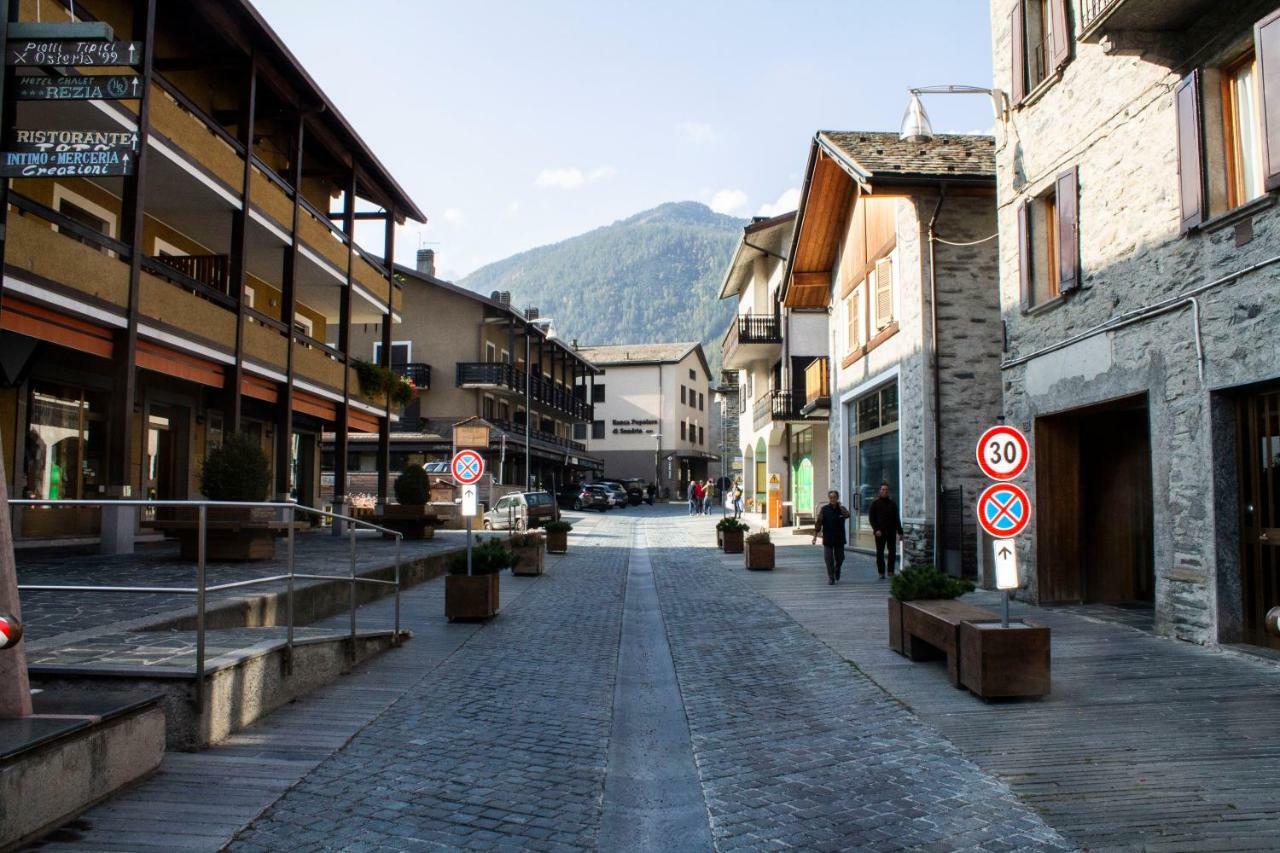Trilocale In Centro A Chiesa Valmalenco Lejlighed Chiesa in Valmalenco Eksteriør billede